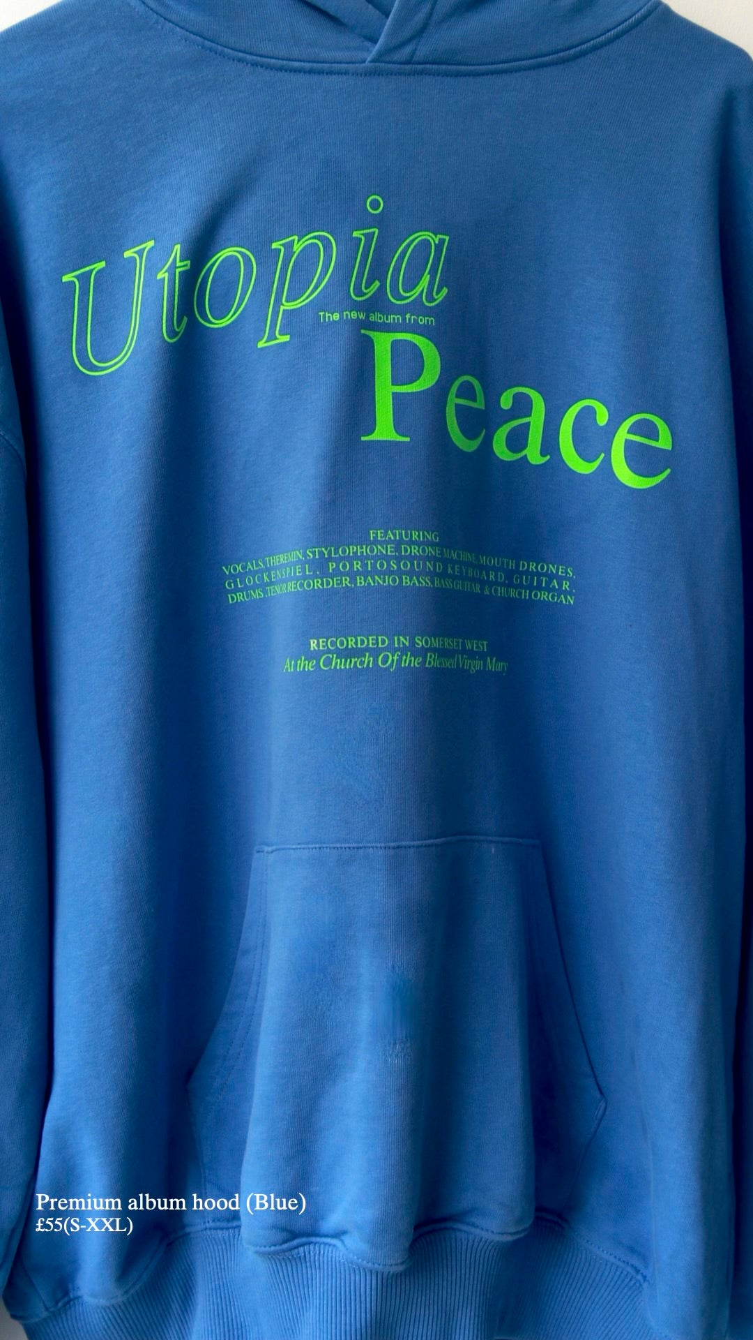 Premium Album Hood (Blue)