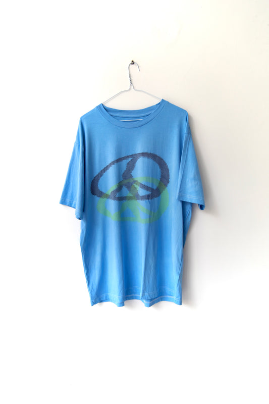 Hand Print T (Blue)